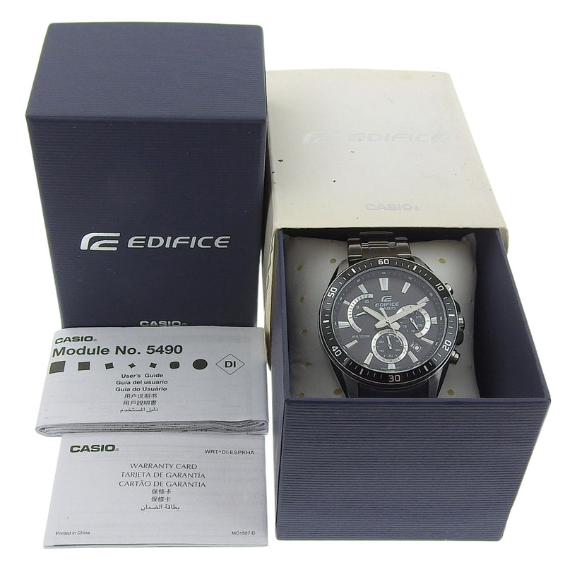 エディフィス カシオ EFR-552D-1A3 CASIO 腕時計 カシオ エディフィス 