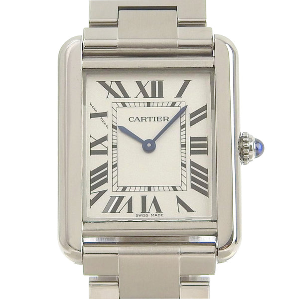 [CARTIER] 까르띠에 탱크 솔로 SM 시계 
 W5200013 쿼츠