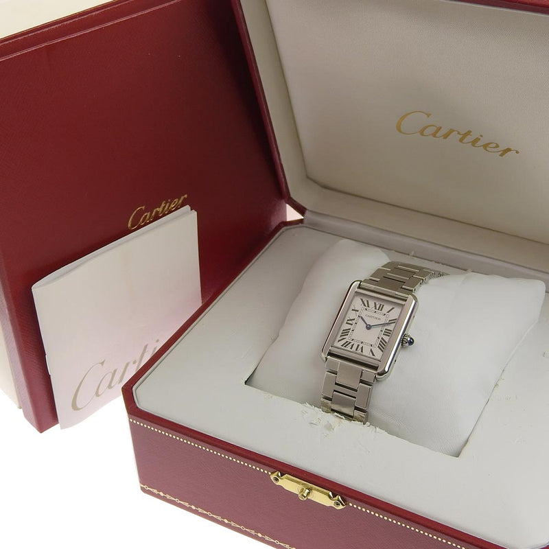 【CARTIER】カルティエ タンクソロSM 腕時計
 W5200013 クオーツ