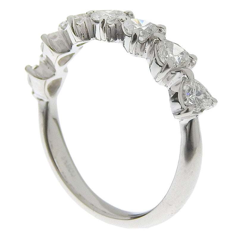 7p 하트 번호 12.5 링 / 링 PT900 플래티넘 X 다이아몬드 1.00 약 4.2g 7p 심장 숙녀 순위