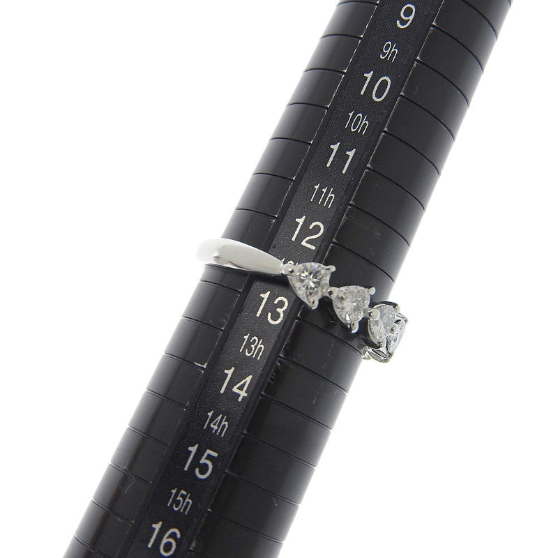 7p 하트 번호 12.5 링 / 링 PT900 플래티넘 X 다이아몬드 1.00 약 4.2g 7p 심장 숙녀 순위