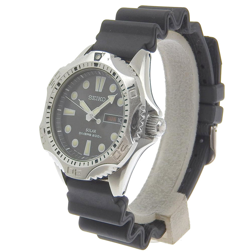 SEIKO】セイコー ダイバーズ 200m 腕時計 V158-0AE0 ステンレス ...