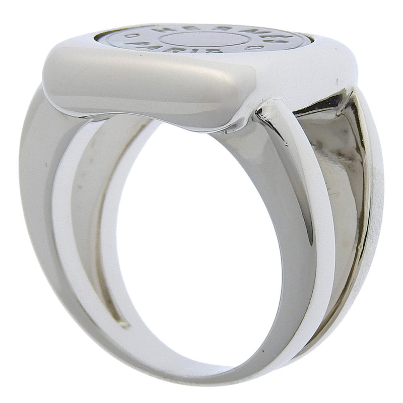 [Hermes] Hermes 
 Serie 12.5 Anillo / anillo 
 Silver 925 x Shell alrededor de 11.5 g de serie damas