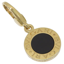 [BVLGARI] Bulgari Bvlgari Bvlgari PendantTop 18KYellow Gold x Onyx Approximately 3.9g BVLGARI BVLGARI Unisex A-Rank