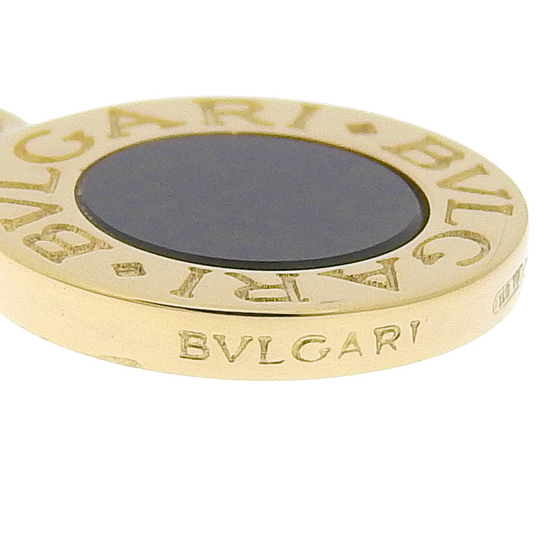 【BVLGARI】ブルガリ
 ブルガリブルガリ ペンダントトップ
 K18イエローゴールド×オニキス 約3.9g Bvlgari Bvlgari ユニセックスA-ランク