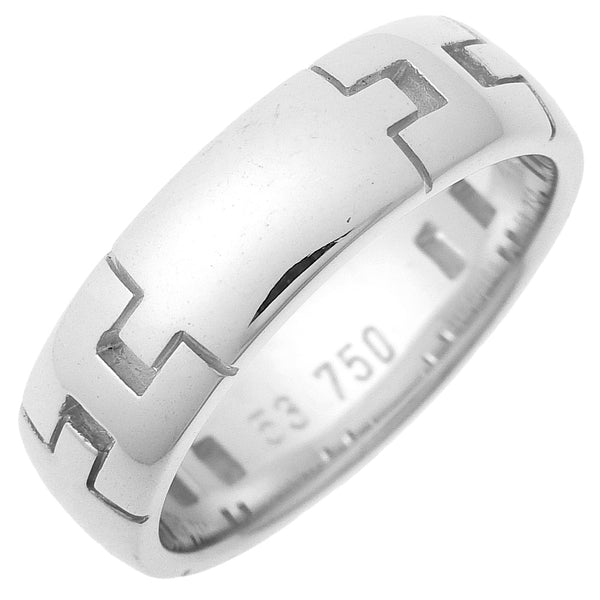 [HERMES] Hermes 
 Hercules No. 12.5 Ring
 18KWhite Gold Approximately 7.0g Hercules Ladies A Rank