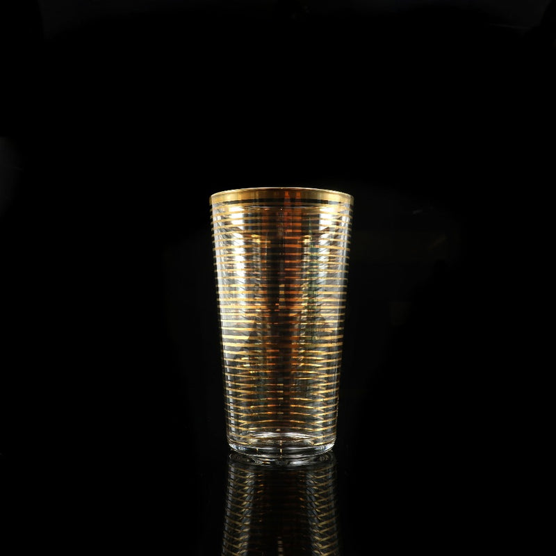 [Baccarat] Baccarat Old Baccarat Gold Lined Glass 2 Guests Tableware