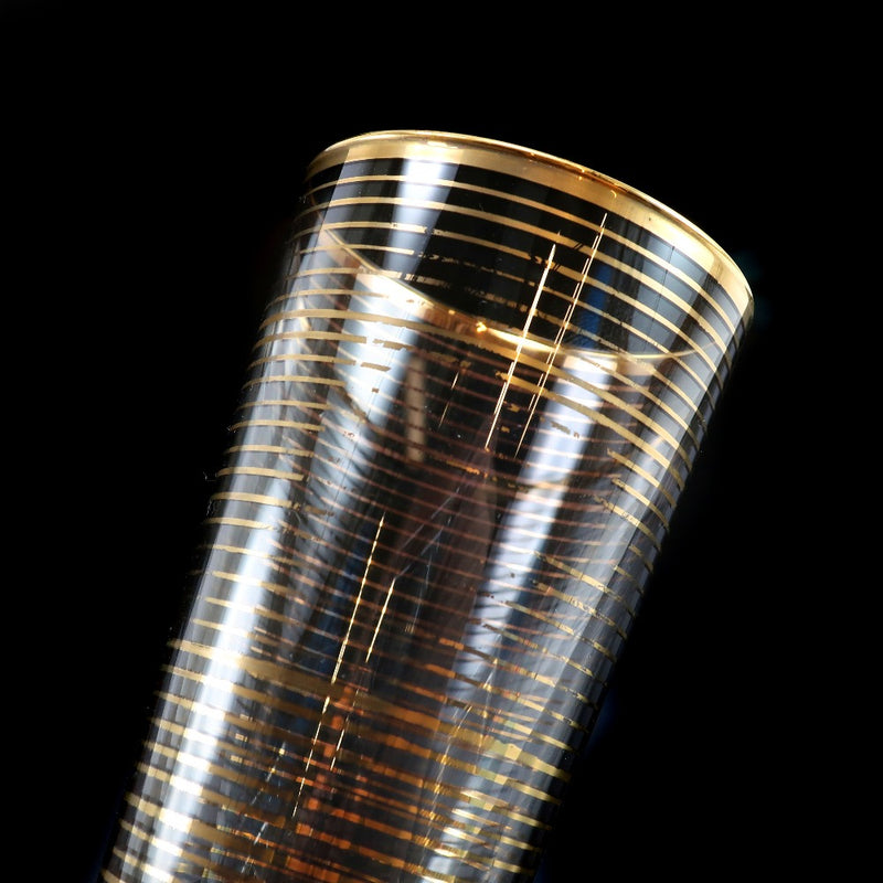 [Baccarat] Baccarat Old Baccarat Gold Lined Glass 2 Guests Tableware