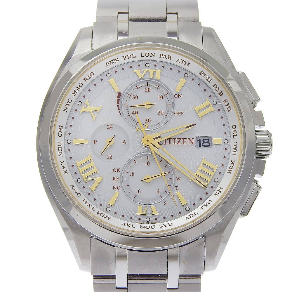 CITIZEN】シチズン アテッサ 腕時計 H800-T024734 エコドライブ電波