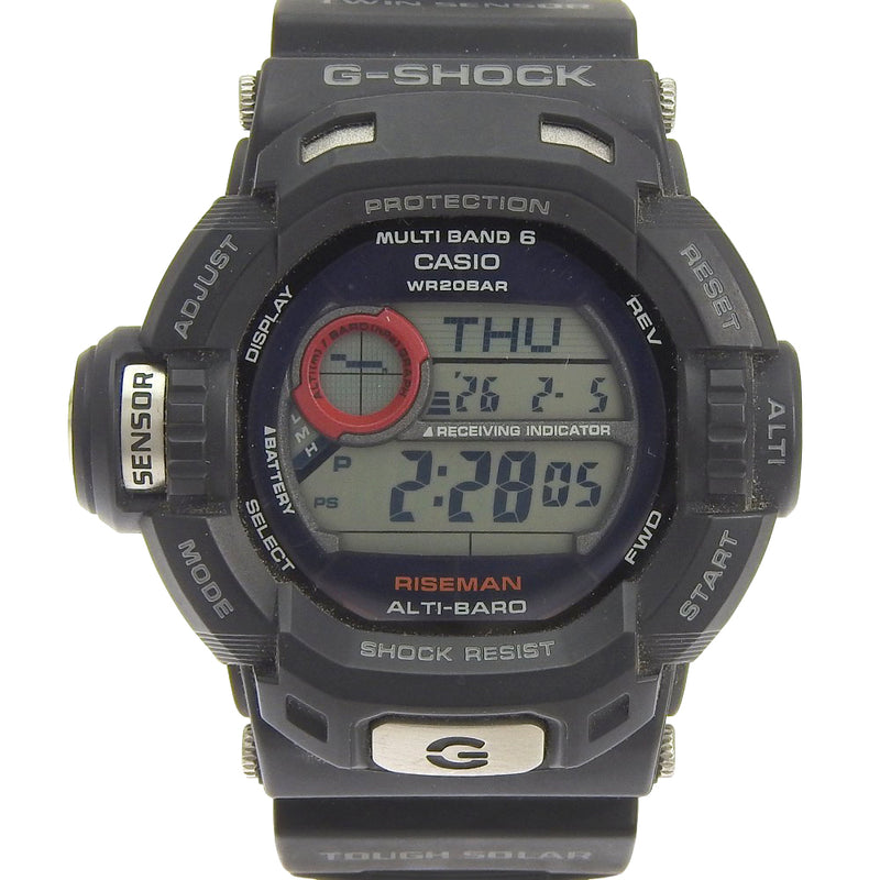 CASIO】カシオ G-SHOCK ライズマン 腕時計 GW-9200J-1JF ソーラー電波 