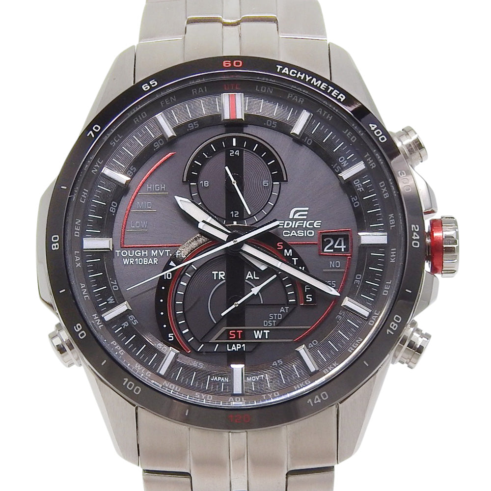 CASIO】カシオ エディフィス 腕時計 EQW-A1300DB ソーラー電波時計