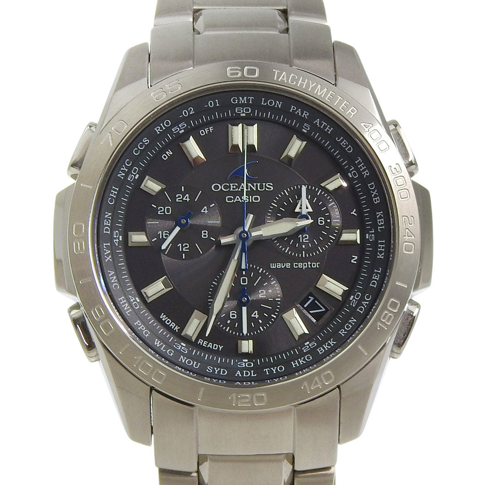 CASIO】カシオ OCEANUS オシアナス 腕時計 OCW-600TDJ-1AJF ソーラー
