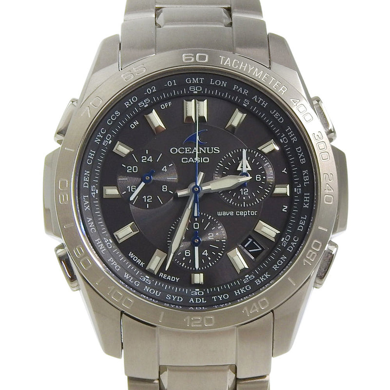 CASIO】カシオ OCEANUS オシアナス 腕時計 OCW-600TDJ-1AJF ソーラー