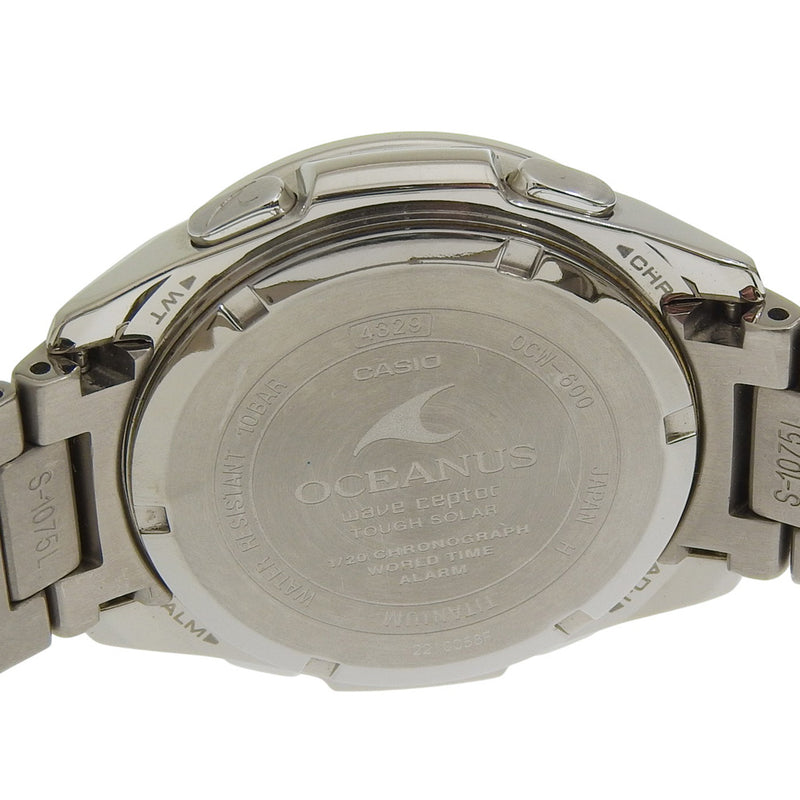 CASIO】カシオ OCEANUS オシアナス 腕時計 OCW-600TDJ-1AJF ソーラー