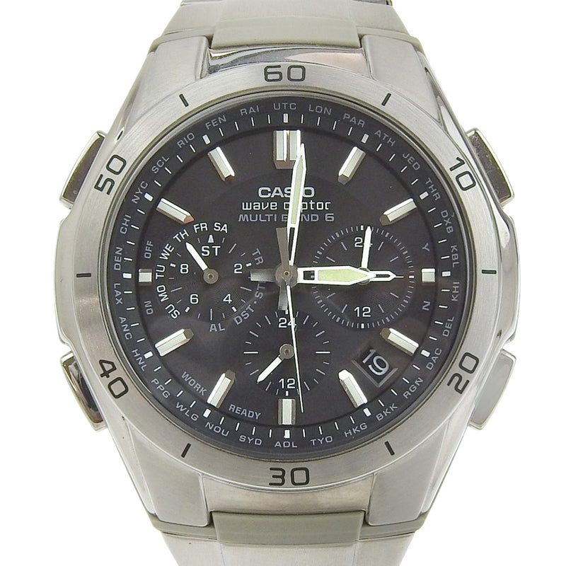 【CASIO】カシオ ウェーブセプター 腕時計
 WVQ-M410D-1AJF ソーラー電波時計