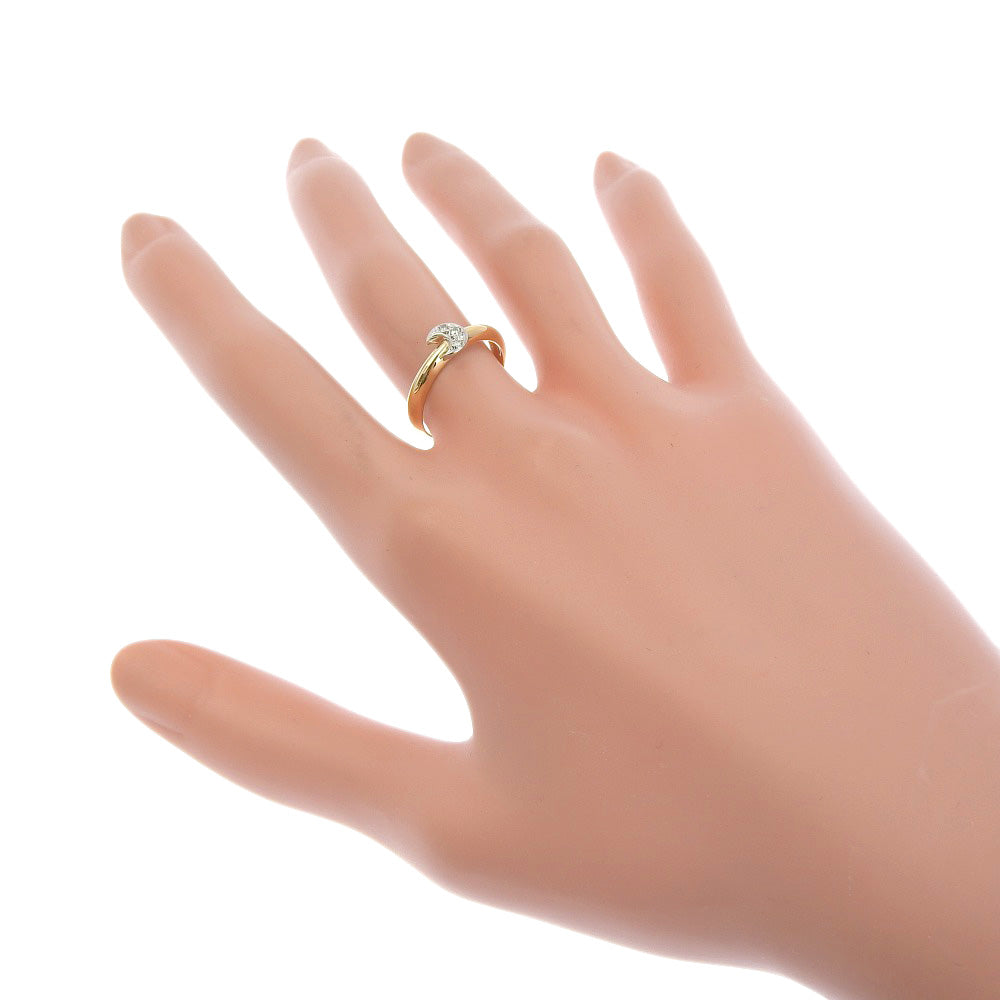 STAR JEWELRY】スタージュエリー 月モチーフ K18イエロー