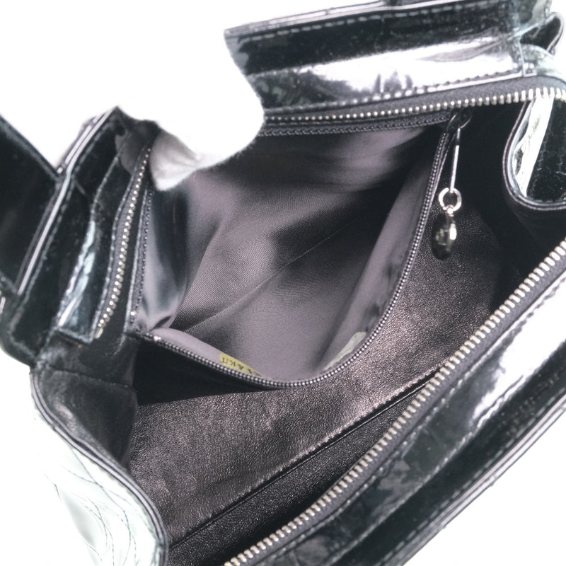 [香奈儿]香奈儿可可马克·手袋搪瓷黑色女士手提包