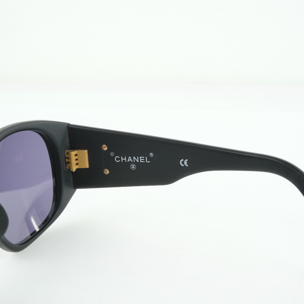 CHANEL] Chanel Cocomark 01451 90405 Sunglasses Plastic mat black