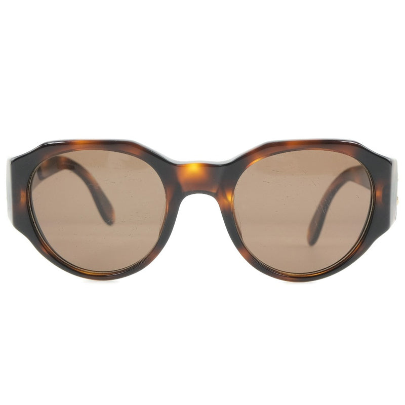[CHANEL] Chanel Coco Mark 01451 91235 Sunglasses Plastic Tea Ladies Sunglasses