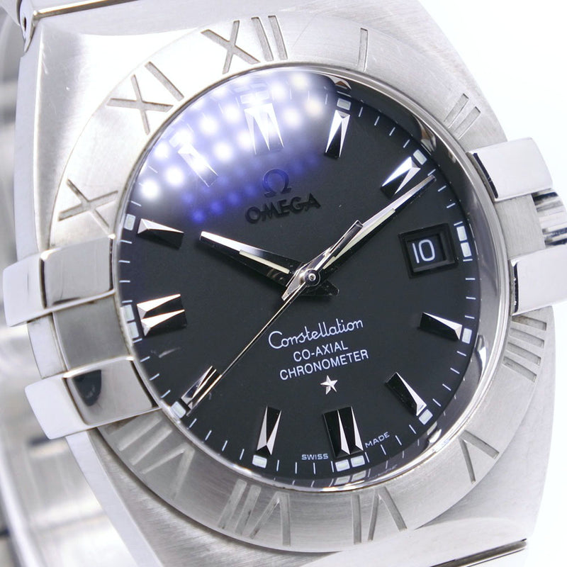 [OMEGA] Omega Constellation Double Eagle 1503.51 Stainless steel automatic winding analog display men's gray dial watch A-rank
