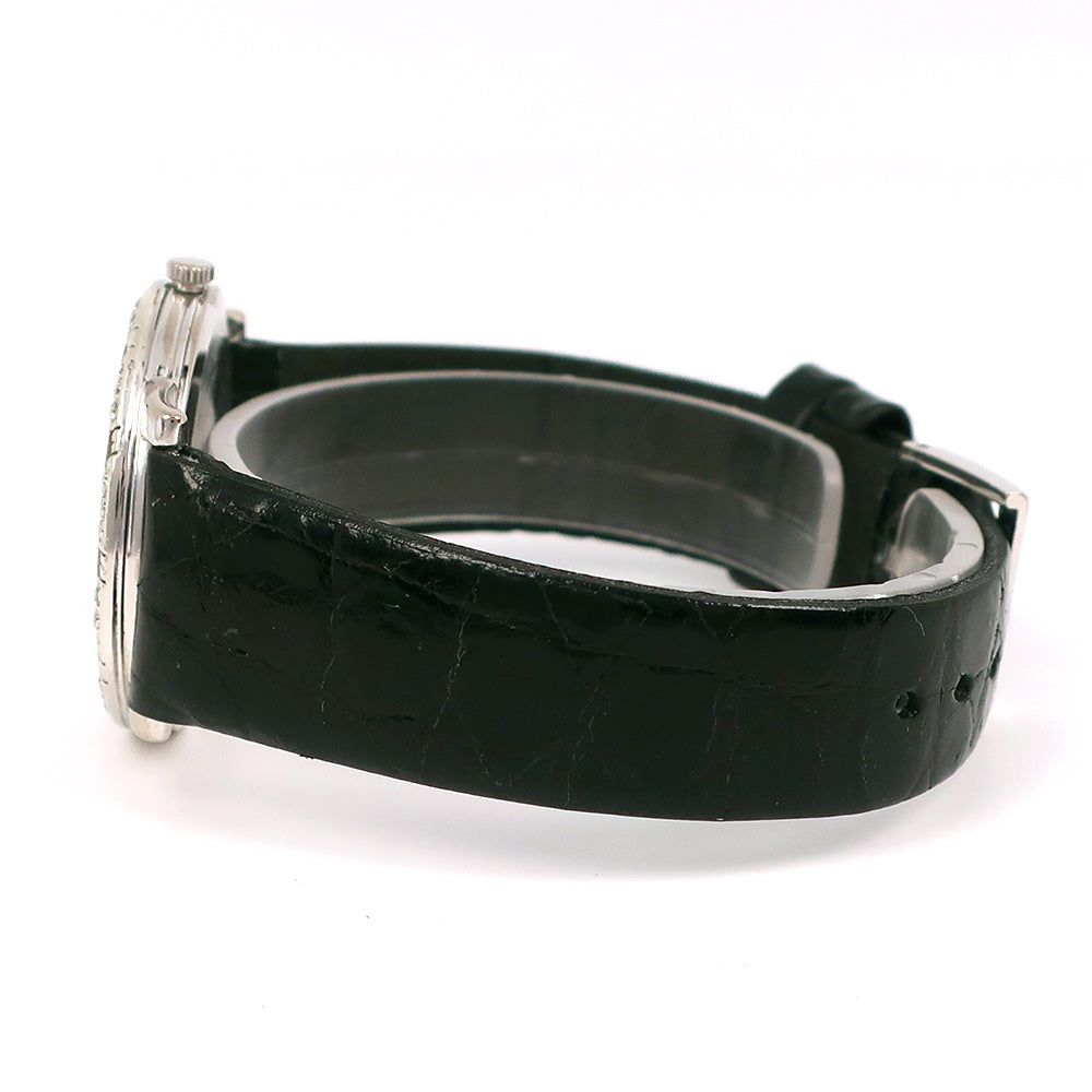 Vintage Piaget K18YG ダイヤ750 本革 Vintage Piaget K18YG ダイヤ750 本革