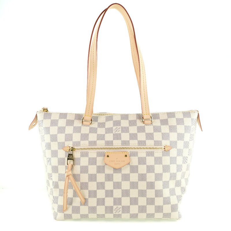 [Louis Vuitton] Louis Vuitton Jenna PM N44039 TOTE Bag Damier Zul Canvas White Ladies Tote Bag S Rank