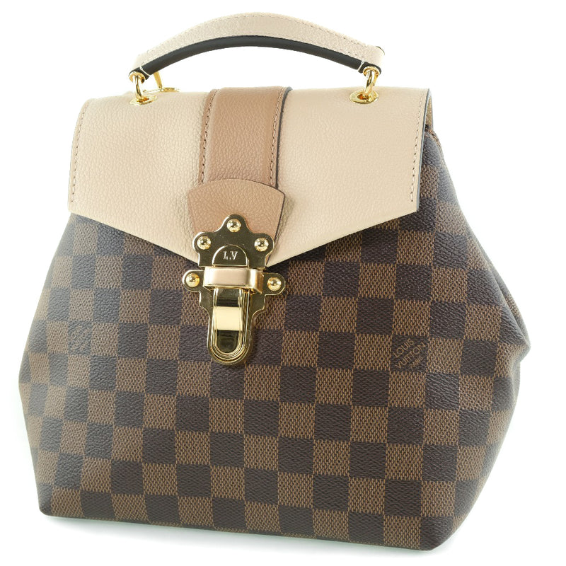 [Louis Vuitton] Louis Vuitton Clapton 3way Bag N42259 배낭 데이 팩 Damie Camvas Tea Ladies Backpack Daypack A+Rank