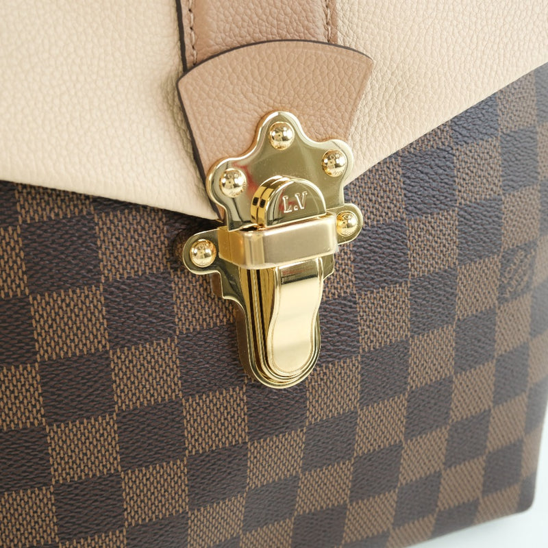 [Louis Vuitton] Louis Vuitton Clapton Bag 3way Bag N42259 Mochila Daypack Damie Camvas Tea Ladies Mochila Daypack A+Rank
