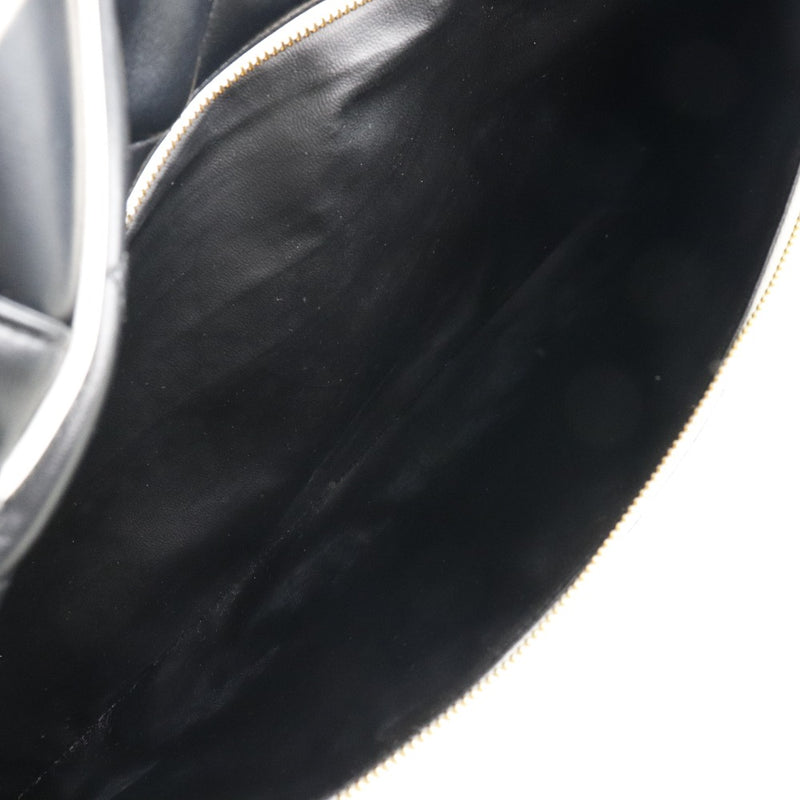 【CHANEL】シャネル
 ロゴ マトラッセ A05943 ボストンバッグ
 カーフ 黒 レディース ボストンバッグ