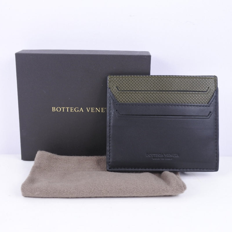 [Bottegaveneta] Bottega veneta卡盒装小牛黑色男女case a+等级
