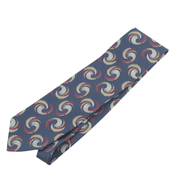 [Armani] Giorgio Armani Nectai Silk Navy Men 's Tie S Rank