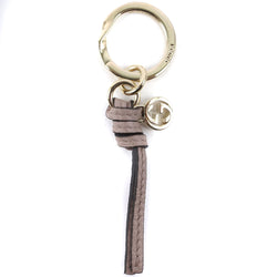 [GUCCI] Gucci Interlocking 324403 Keychain Leather Gray Unisex Keychain A+Rank