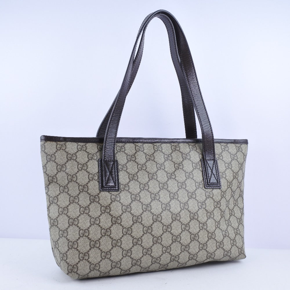 GUCCI】グッチ 181086 ハンドバッグ GGスプリームキャンバス 茶
