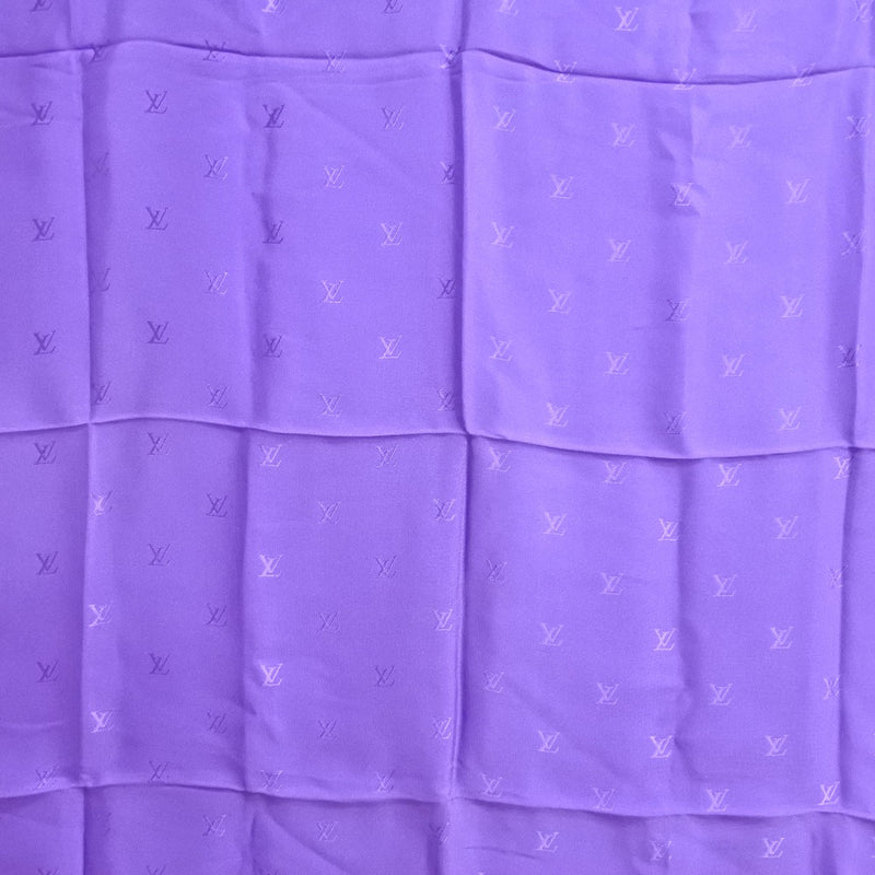 [Louis Vuitton] Louis Vuitton技能丝绸紫色女士围巾A+等级