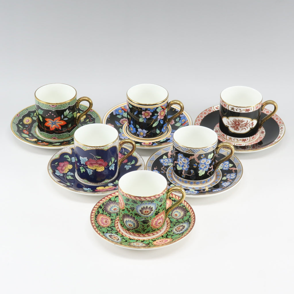 【Wedgwood】ウェッジウッド デミタス カップ＆ソーサー×6 食器 限定版セット ポーセリン Demitasse Cup & Sauc –  KYOTO NISHIKINO