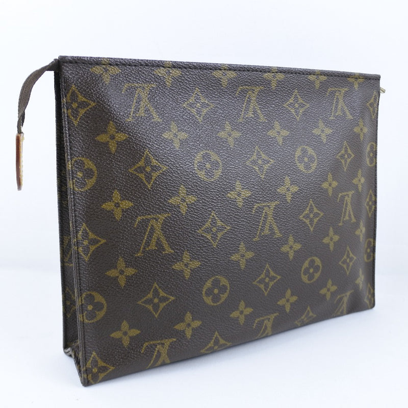 [Louis Vuitton] Louis Vuitton Pash Toollet 26 M47542袋字符帆布女士小袋