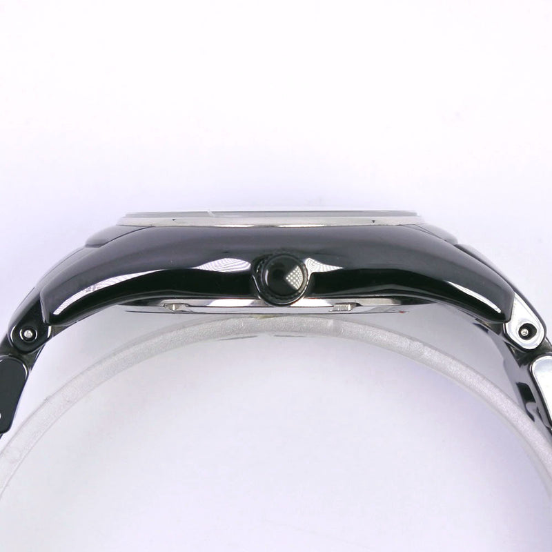 [技术]技术 
 手表 
 T9505不锈钢X陶瓷黑色石英棕色表盘男士