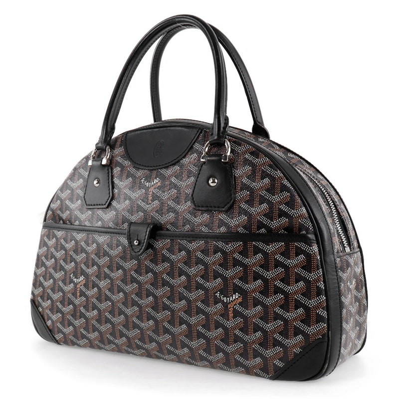 [GOYARD] Goyal Sanjanne PM Minoboston Handbag PVC x Leather Black Ladies Handbag