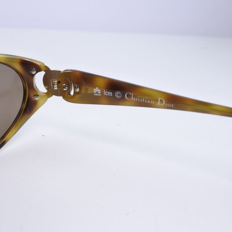 [Dior] Christian Dior Sunglasses Thé en plastique 2851 10 57 □ 14 Lunettes de soleil gravées pour femmes