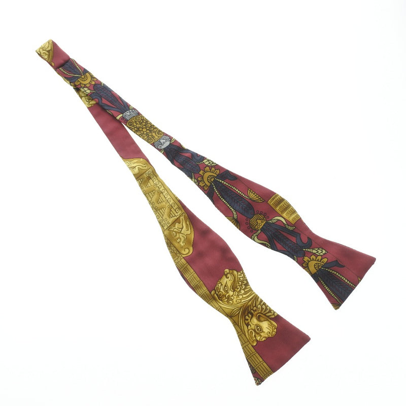 [爱马仕]爱马仕蝴蝶领带丝绸红色中性领带等级