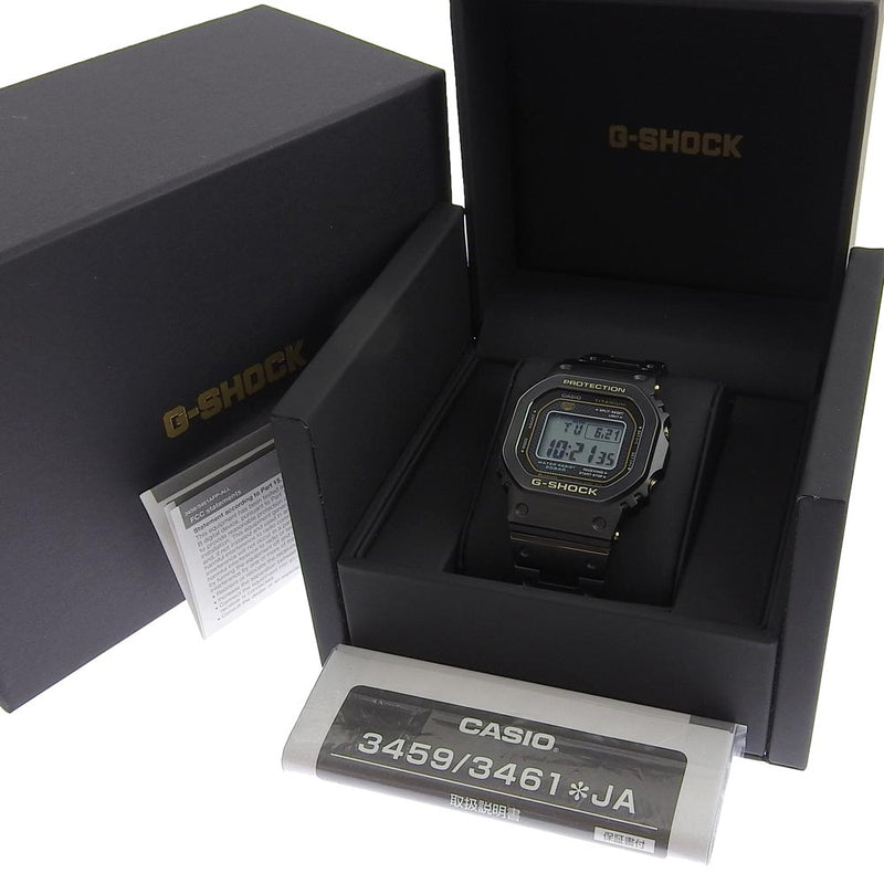 【CASIO】カシオ
 G-SHOCK ORIGIN (Gショック オリジン) GMW-B5000TB-1JR チタン クオーツ デジタル表示 メンズ 黒文字盤 腕時計
A+ランク