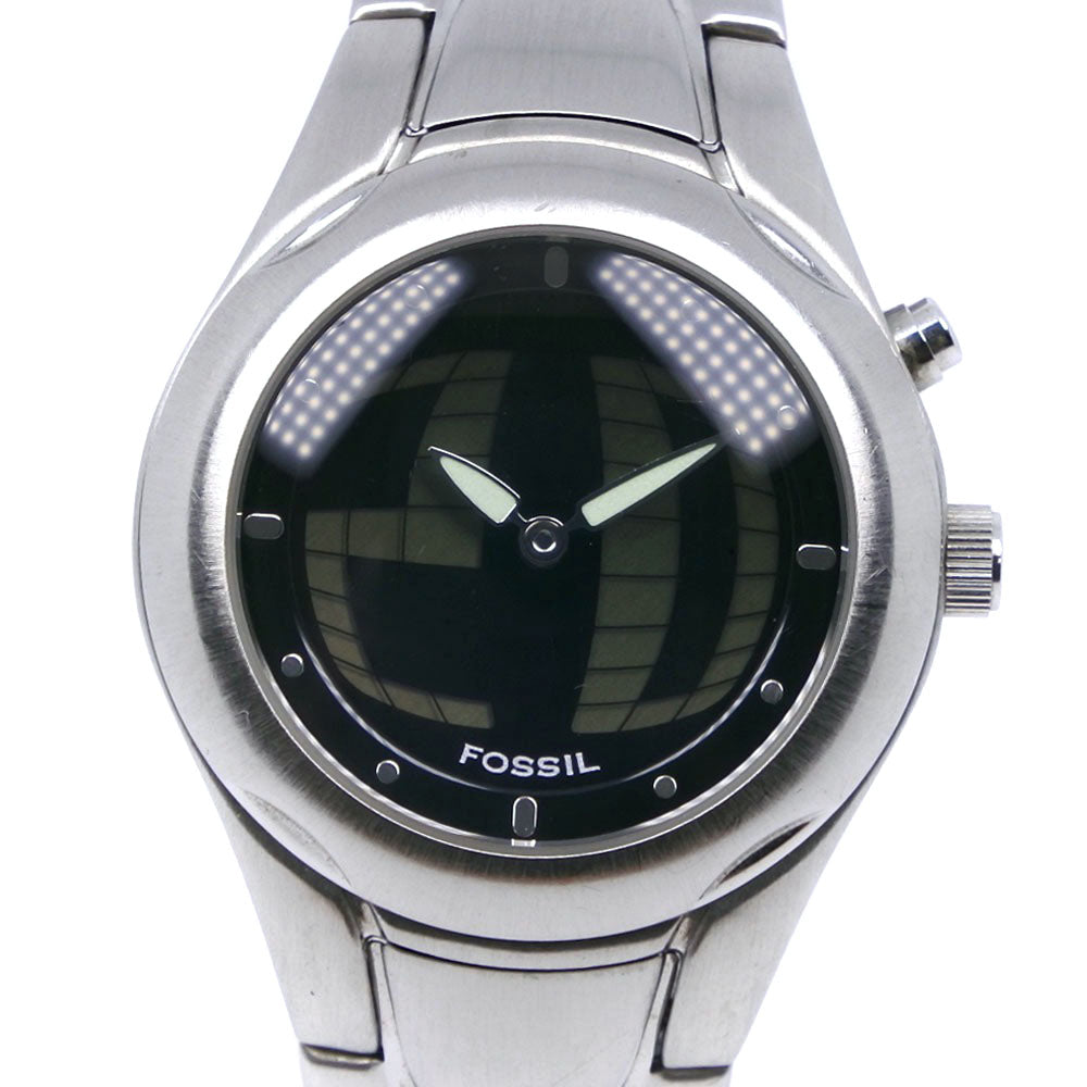 FOSSIL】フォッシル JR-8631 ステンレススチール クオーツ アナログ表示 レディース 黒文字盤 腕時計 – KYOTO NISHIKINO