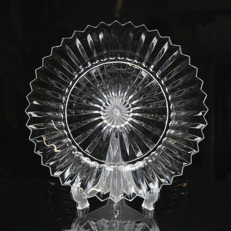 [BACCARAT] Baccarat (MILLE NUITS) Plate 26cm Lost Crystal_ Tableware