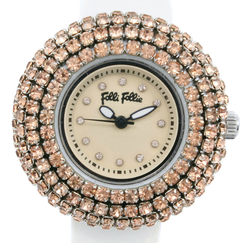 Folli Follie】フォリフォリ 腕時計 WF2P010ZS ステンレススチール 