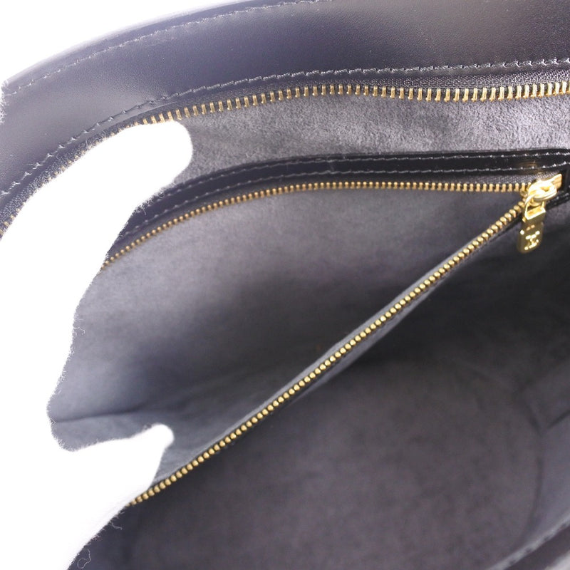 [Louis Vuitton] Louis Vuitton Sanjack 쇼핑 M52262 Epireather Noir Black A21914 조각 된 숙녀 토트 가방 A+Rank