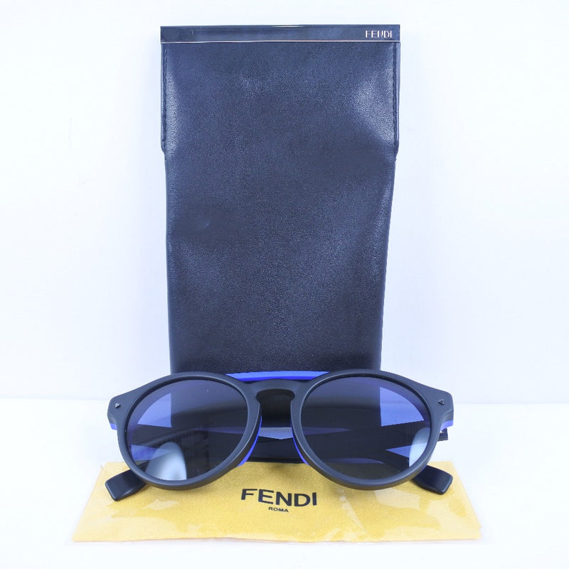 [Fendi] Fendi Monster FF M0017/F/S Metal 53 □ 21 145 Sello Unisex Sun Glasses S Rank