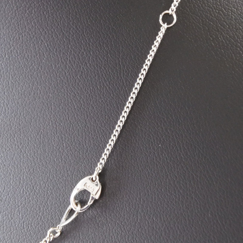 necklace 
 Pt900 Platinum x Diamond D0.32 Approximately 5.7G Ladies A+Rank