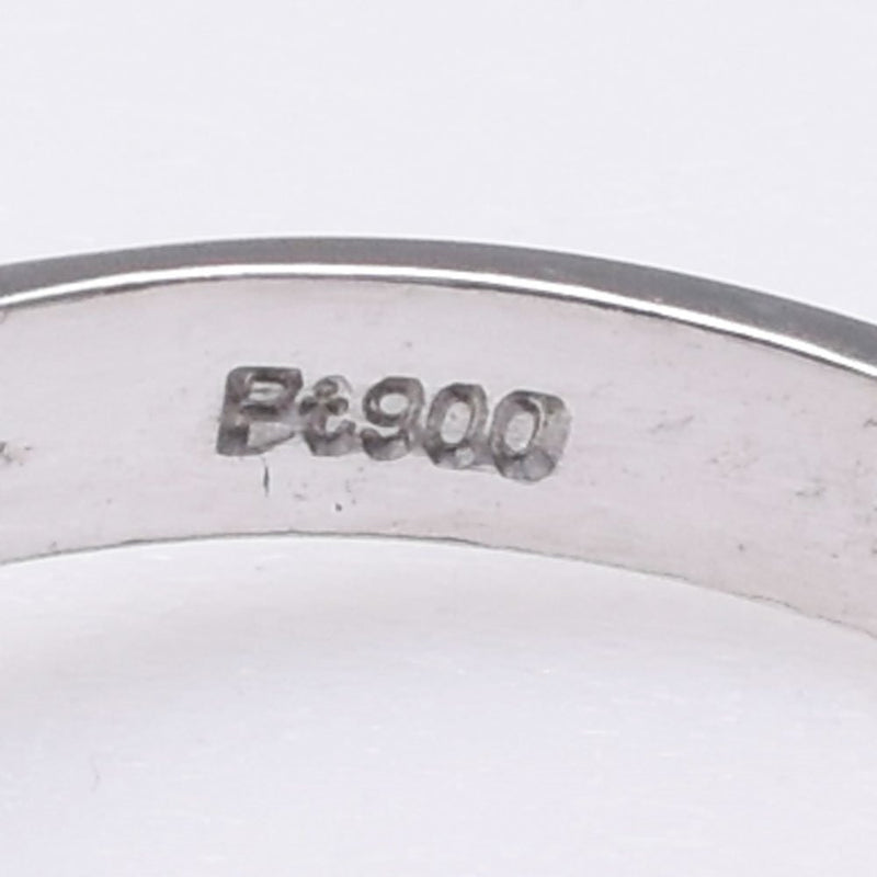リング・指輪
 Pt900プラチナ×サファイア×ダイヤモンド 12号 S1.34 D0.15刻印 レディース