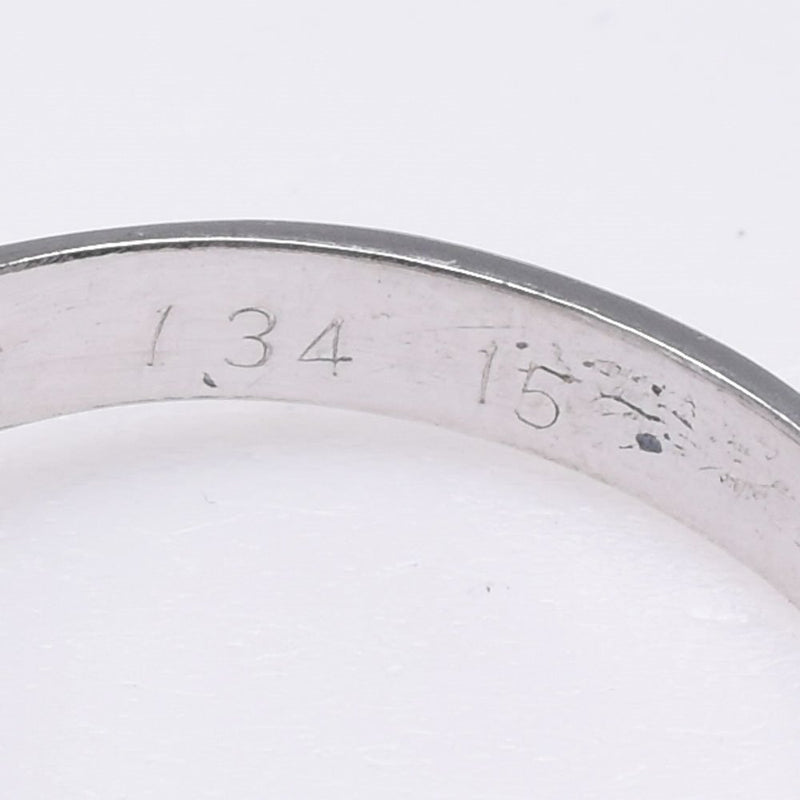 リング・指輪
 Pt900プラチナ×サファイア×ダイヤモンド 12号 S1.34 D0.15刻印 レディース