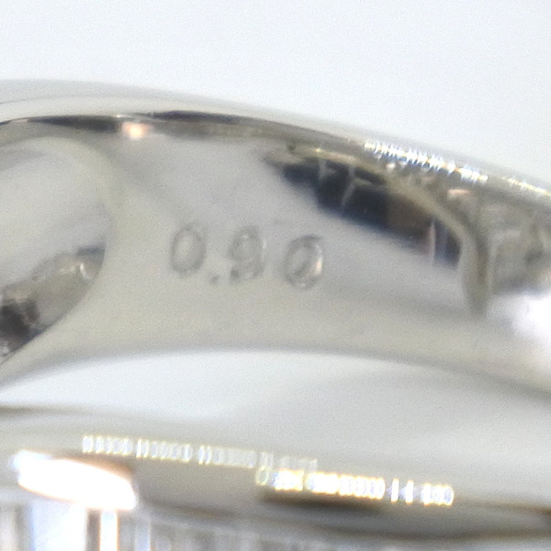 11.5号 リング・指輪 Pt900プラチナ×ダイヤモンド 0.90刻印 レディース 